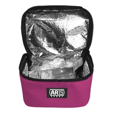 Bolsa Térmica Necessarie Lancheira Marmiteira Rosa P Foto mini 2