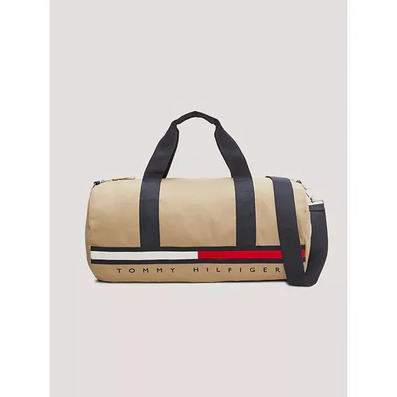 Bolsa Tommy Hilfiger Gino Duffle Bege Foto 1