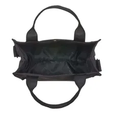 Bolsa Tote Farm Bolsa Com Estampa De Flor - Rosalia Preta Foto mini 4