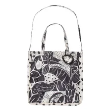 Bolsa Tote Farm Bolsa Estampada - Preto E Branco Foto mini 1
