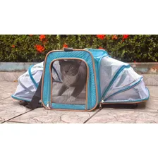 Bolsa Transporte Cao Gato Pet Avião Expansivel Meepets Video Foto mini 4