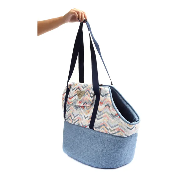 Bolsa Transporte Dinamarca Tam P/azul Bichinho Chic Foto 1