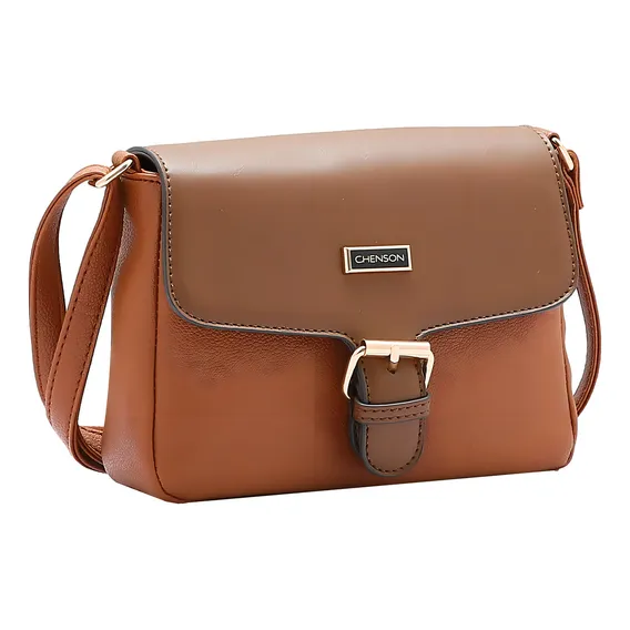 Bolsa Transversal Chenson Bolsa Transversal-tiracolo - Marrom Foto 1