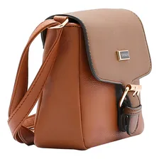 Bolsa Transversal Chenson Bolsa Transversal-tiracolo - Marrom Foto mini  3