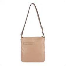 Bolsa Transversal De Couro Chloe Cor Nude Foto mini 4