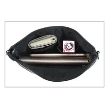 Bolsa Transversal Femina Bolsa De Ombro Hand Wallet Cor Preto Foto mini  2