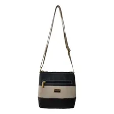 Bolsa Transversal Topgrife Couro Preto Foto mini 1
