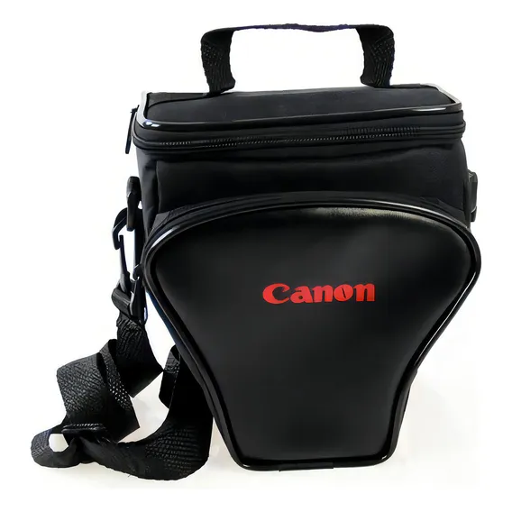 Bolsa Triangulo Canon Super Zoom T3 T4 T5 T6 T7 T5i T6i T7i Foto 1