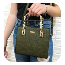Bolsa Very Rio Nova Coleção Tendência Top Da Moda Cor Bolsa Verde Moda Correia De Ombro Foto mini 1