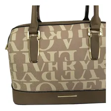 Bolsa Veryrio Bauzinho Monograma Cor Cáqui Marrom Foto mini 4