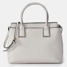 Bolsa Via Marte Shopping Bag Grande Cor Branco Foto mini 1