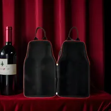 Bolsa Vinho Garrafa 2 Vinhos Comemoração Viagem Praticidade Foto mini 2