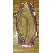 Bolsa Xadrez Quadriculada Cor Vermelho Foto mini 2