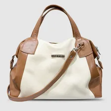 Bolsas Femininas Sacola Couro Legitimo Macio Cor Off Foto mini 1