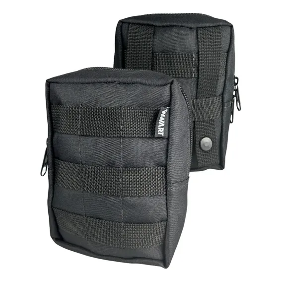 Bolso Modular Vertical Pret Para Colete Modular Foto 1
