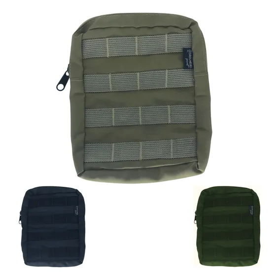 Bolso Molle Vertical Colete E Mochila Modular 20x15cm Tático Cor Tan Foto 1