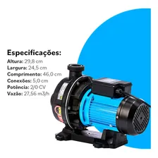 Bomba 2,0 Cv Para Hidromassagem Piscinas E Spa Sodramar 110v/220v Foto mini 1