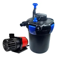 Bomba 4000 Lh Com Filtro Para Lagos Até 2000 Lt Com Uv 9w 220v Foto  mini 1
