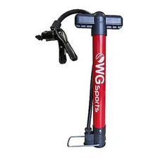 Bomba Ar Bicicleta AlumÃnio Vermelha Yamada 30cm Com Conexão Foto mini 4