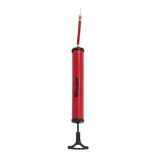 Bomba Ar Bicicleta Bola Com Bico E Adaptador Cor Vermelho Foto mini 3
