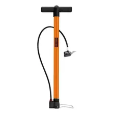 Bomba Ar Bicicleta De Alta Pressão 100psi Starfer Cor Laranja Foto  mini 1