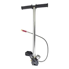 Bomba Ar Manual Pcp 275bar Airgun Striker Dobrável Quickshot Cor Prateado Foto mini 4