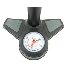 Bomba Bicicleta P茅 Bee Series Pump Zf-042 C/ Man么metro Bike Cor Preto Foto mini 2