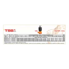 Bomba De Água Submersível Thebe Tsb-120 3cv Trifasica 380v Foto mini  2