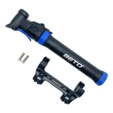 Bomba De Ar Beto CMPB-03B Compacta Para Bike Dupla Ação Com bico De Bola Foto  mini 1