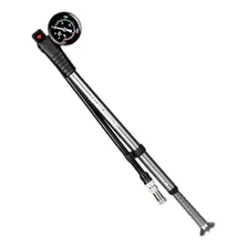 Bomba de ar manual portátil Blooke Bomba Ar Ciclismo MTB para bicicleta cor titânio 300psi Foto mini 3