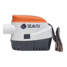 Bomba De Porão 1100gph Com Automático Embutido 12v 3amp Barcos Lanchas Iates Veleiros Motorhome Jet Ski Tanques Piscinas Reservatorios Bomba De Porão Automática Seavix Embarcações Náuticas Foto mini 1