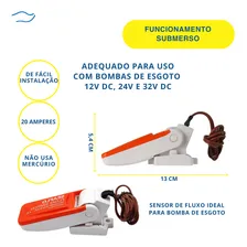 Bomba De Porão Seaflo 1100 Gph 4164 L/h + Automático Seaflo Foto mini 3