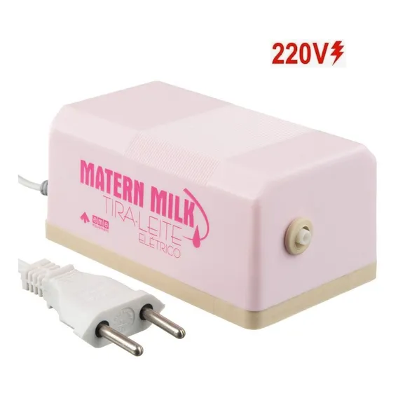 Bomba De Vácuo 220 V - Rosa - Matern Milk Foto 1