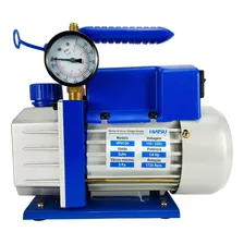 Bomba De Vacuo 3cfm Com Vacu么metro Anal贸gico Com Adaptador Foto mini 1