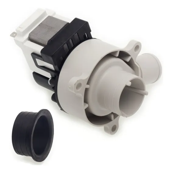 Bomba Dreno Com Guarnição Lavadora De Roupa Electrolux 127v Foto 1