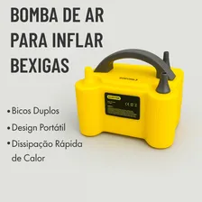 Bomba Elétrica Encher Balões Inflador Máquina Festa Bexigas Foto mini  3