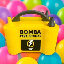 Bomba Elétrica Encher Balões Inflador Máquina Festa Bexigas Foto mini  2