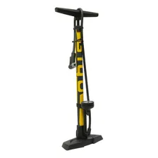 Bomba Giyo Gf-55e Bike Mtb Speed C/conexão/manômetro 160psi Cor Amarelo Foto  mini 1