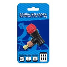 Bomba Inflador De Pneus C/ 2 Co2 16g Presta Ou Schrader Cor Cinza Foto mini  3