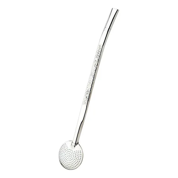 Bomba Inox Cano Trabalhado Chato Promate Artesanal 210mm Foto 1
