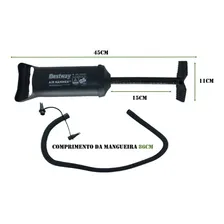 Bomba Manual Ar Piscina Colchão Inflável Air Hammer Bestway Foto mini 4