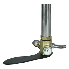 Bomba Manual Pcp 230bar Airgun Striker Base Fixa Quickshot Cor Prateado Foto mini  2
