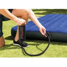 Bomba Média De Ar Manual Double Quick - Intex 68614 Cor Preto Foto mini 2