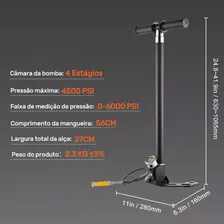Bomba Pcp Aço Inox 310bar 6000psi 40mpa 4 Estágios Caçadora Foto mini 4