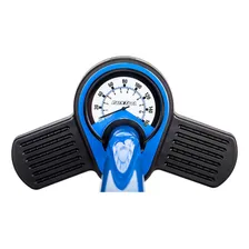Bomba Pé Encher Pneu Bike Park Tool Pfp-8 Manômetro Oficina Cor Azul Foto mini  2