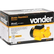 Bomba Periférica Monofásica Vonder Bpv750 1cv 60hz Cor Amarelo Frequência 60 Hz Foto mini 4