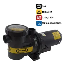 Bomba Piscina 5a-t 1/2cv Trifásica 220v/380v Jacuzzi Foto mini 3
