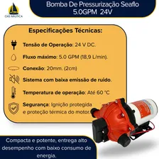 Bomba Pressurizadora Seaflo 5.0 Gpm - Barcos E Motorhome Foto mini 2