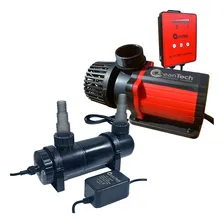 Bomba Submersa 6000 Lh Filtro Uv 13w Lagos Aquários Cascatas Foto  mini 1