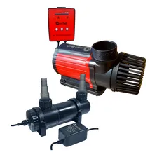 Bomba Submersa 6000 Lh Filtro Uv 13w Lagos Aquários Cascatas Foto mini  2